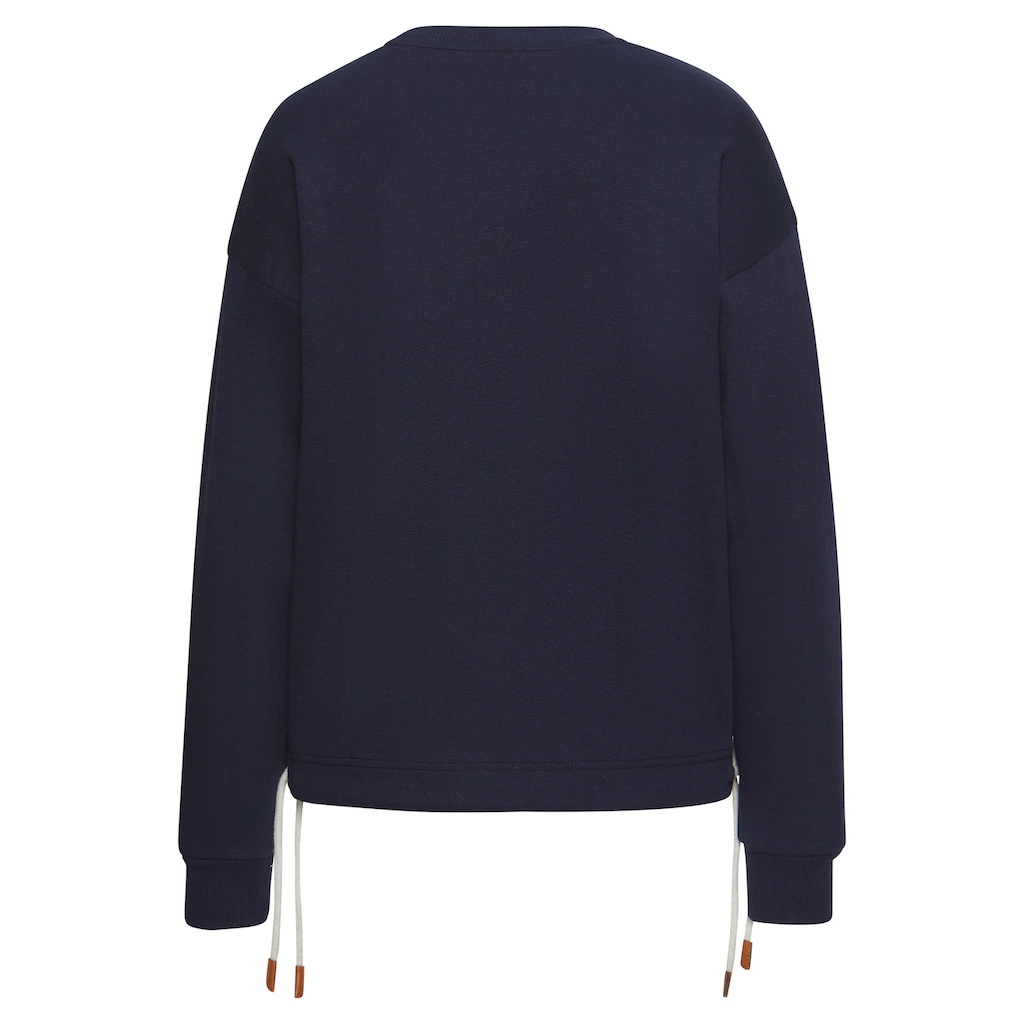 H.I.S Sweater Mit Tunnelzug Am Bündchen Loungewear