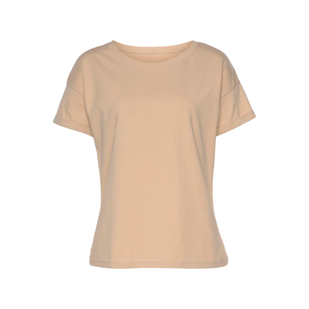 H.I.S T-Shirt Mit Ärmelaufschlag Im Maritimen Stil Loungewear