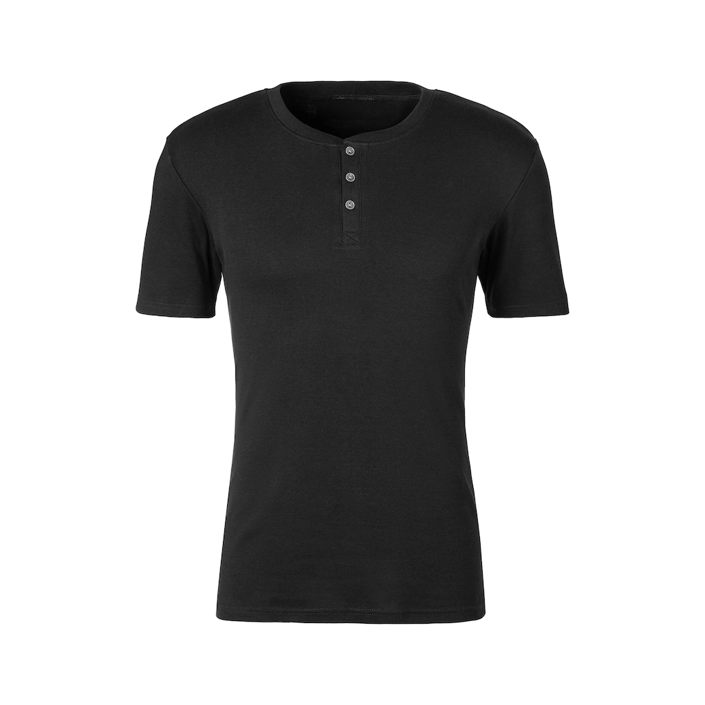 H.I.S T-Shirt Mit Aufwendiger Knopfleiste Perfekt Als Unterziehshirt Bestellen