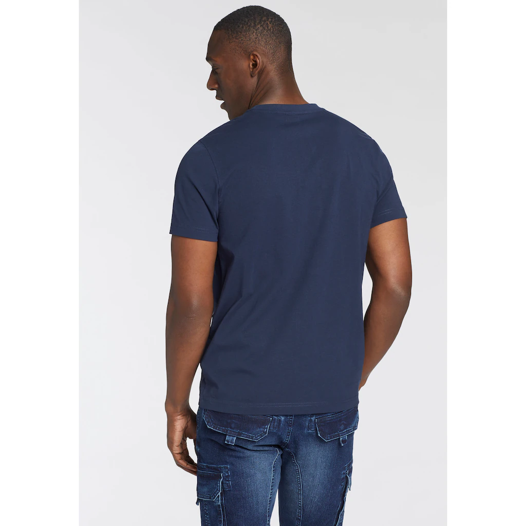 H.I.S T-Shirt Mit Großem Frontprint ▷ Für