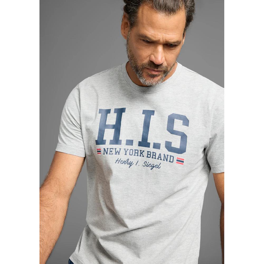 H.I.S T-Shirt Mit Trendigem Markenlogo Im Collage-Look