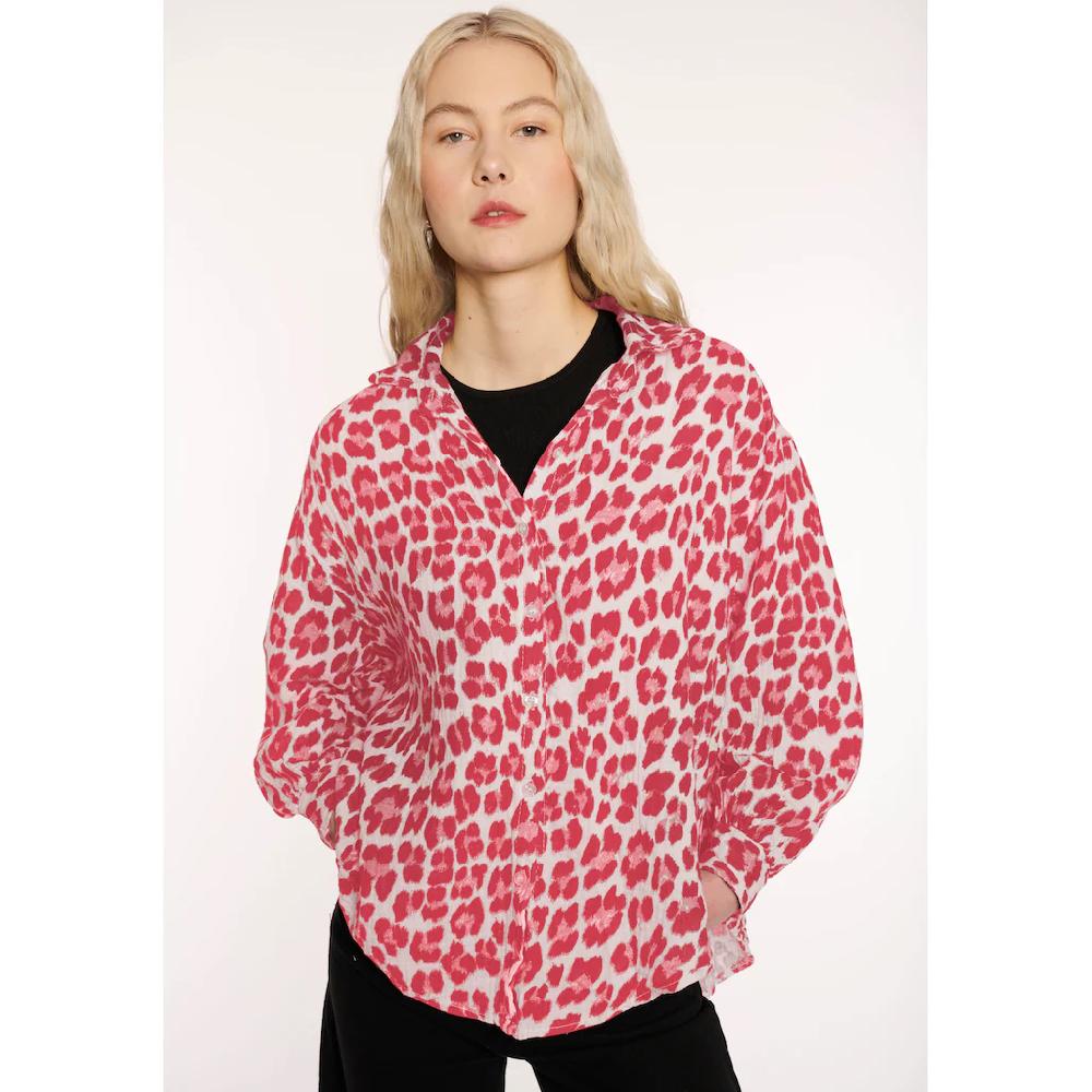 HaILY’S Druckbluse »LS C BL Le44ony« aus Musselin