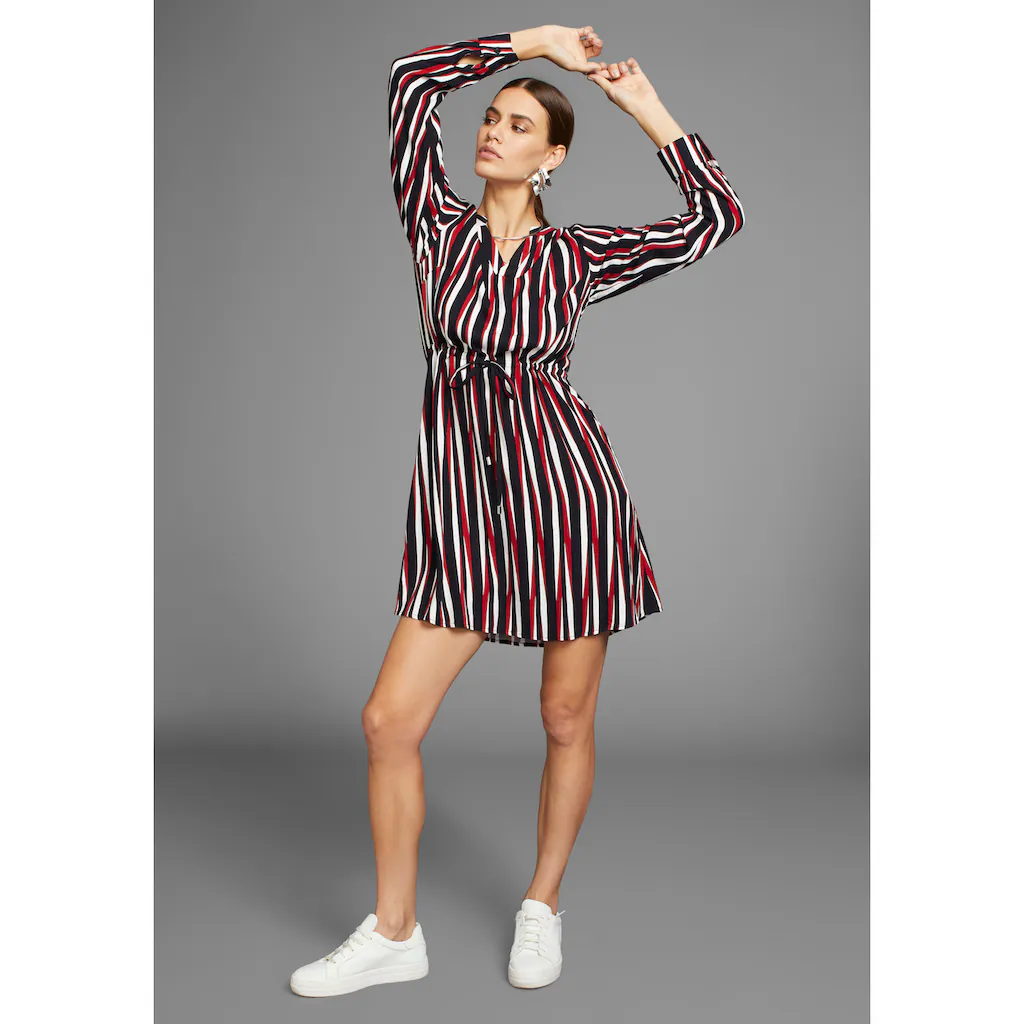 HECHTER PARIS Blusenkleid Mit Elegantem Print - NEUE KOLLEKTION