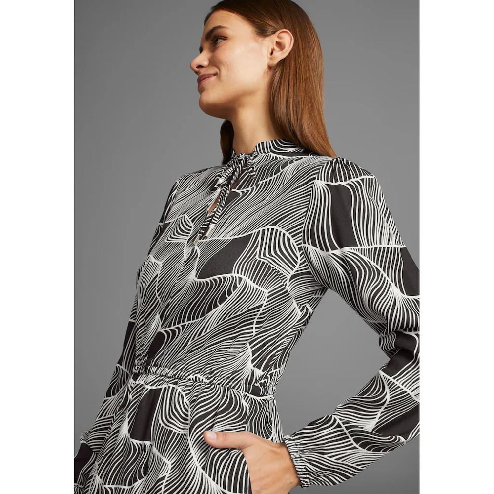 HECHTER PARIS Midikleid Mit Modischen Print- NEUE KOLLEKTION