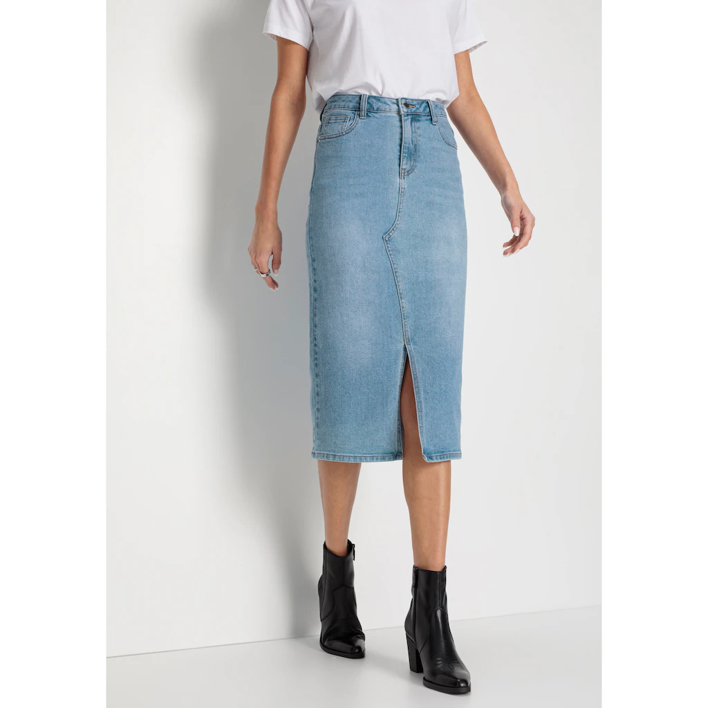 HECHTER PARIS Midirock Mit Schlitz Vorne - NEUE KOLLKETION