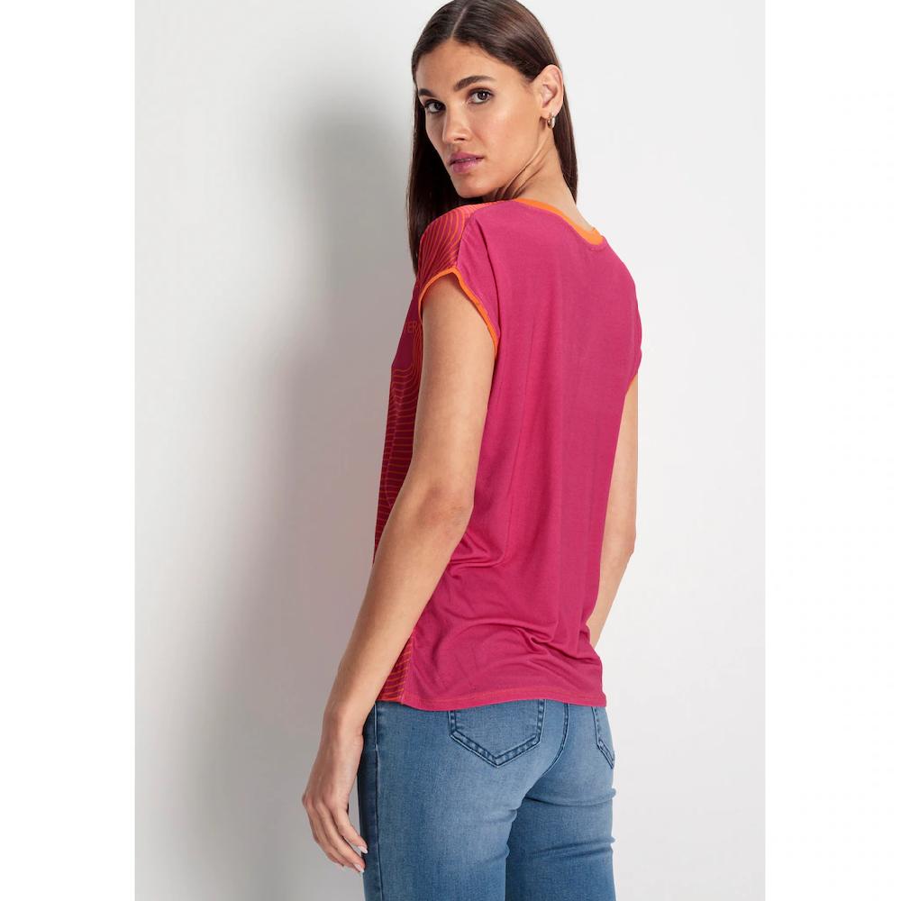 HECHTER PARIS Shirtbluse Mit Logoprint - NEUE KOLLEKTION