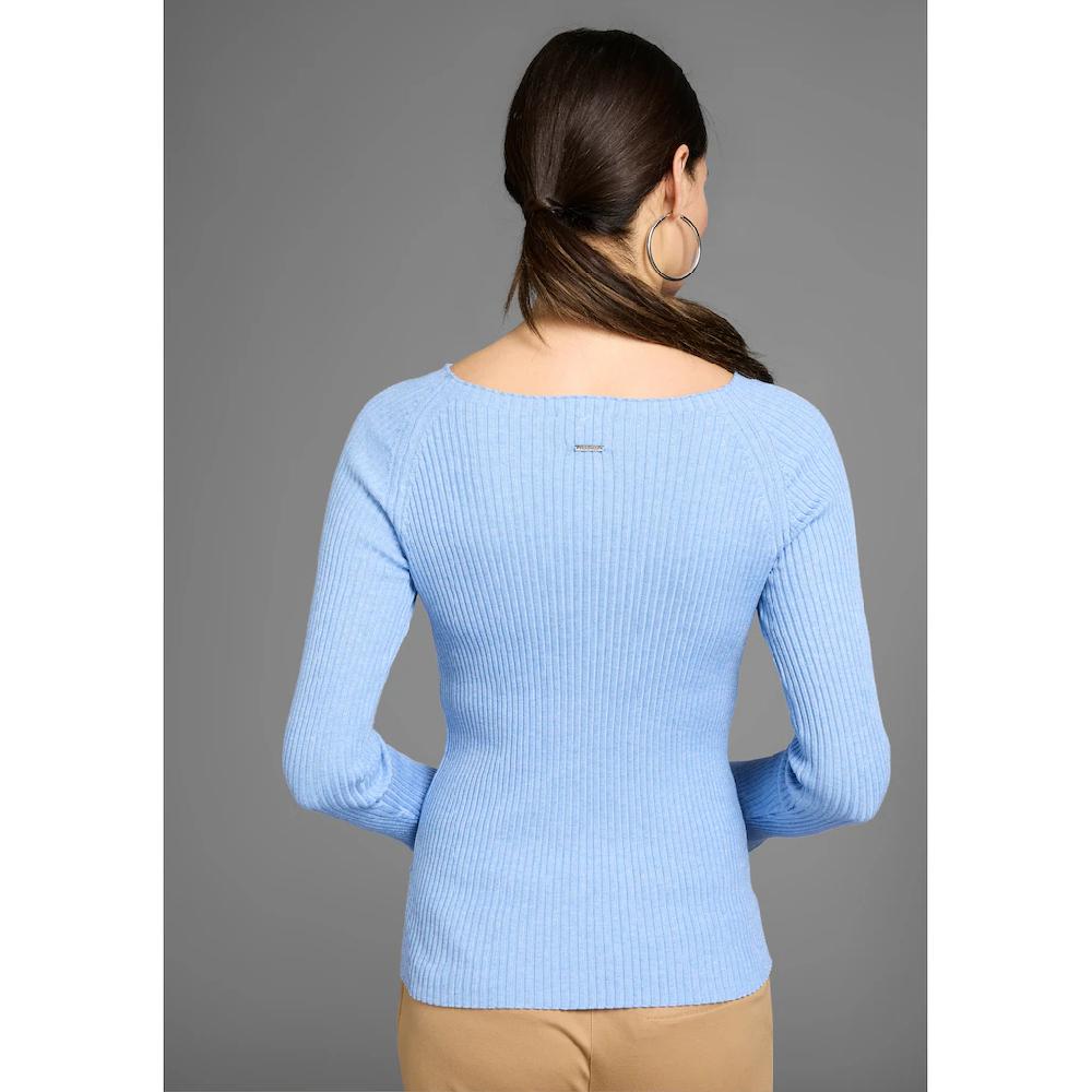 HECHTER PARIS Strickpullover Mit Stilvollen Knopfleisten