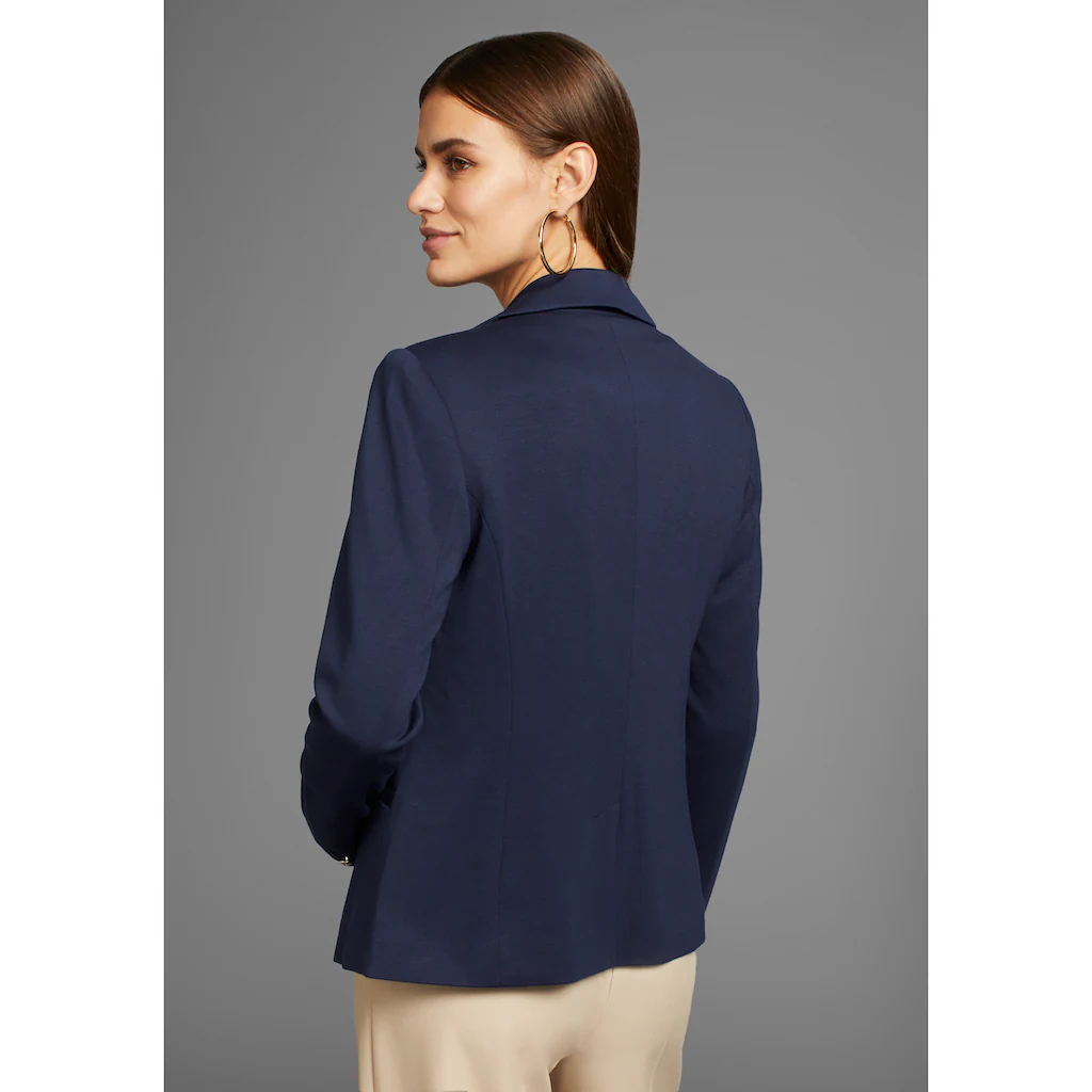 HECHTER PARIS Sweatblazer Mit Eleganter Knopfleiste - NEUE KOLLEKTION