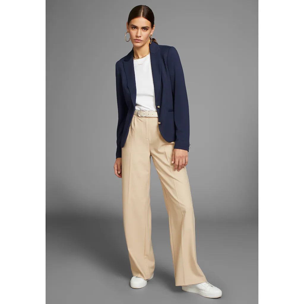 HECHTER PARIS Sweatblazer Mit Eleganter Knopfleiste - NEUE KOLLEKTION