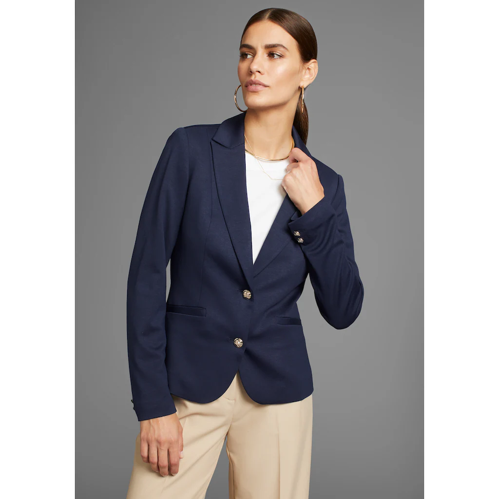 HECHTER PARIS Sweatblazer mit eleganter Knopfleiste - NEUE KOLLEKTION