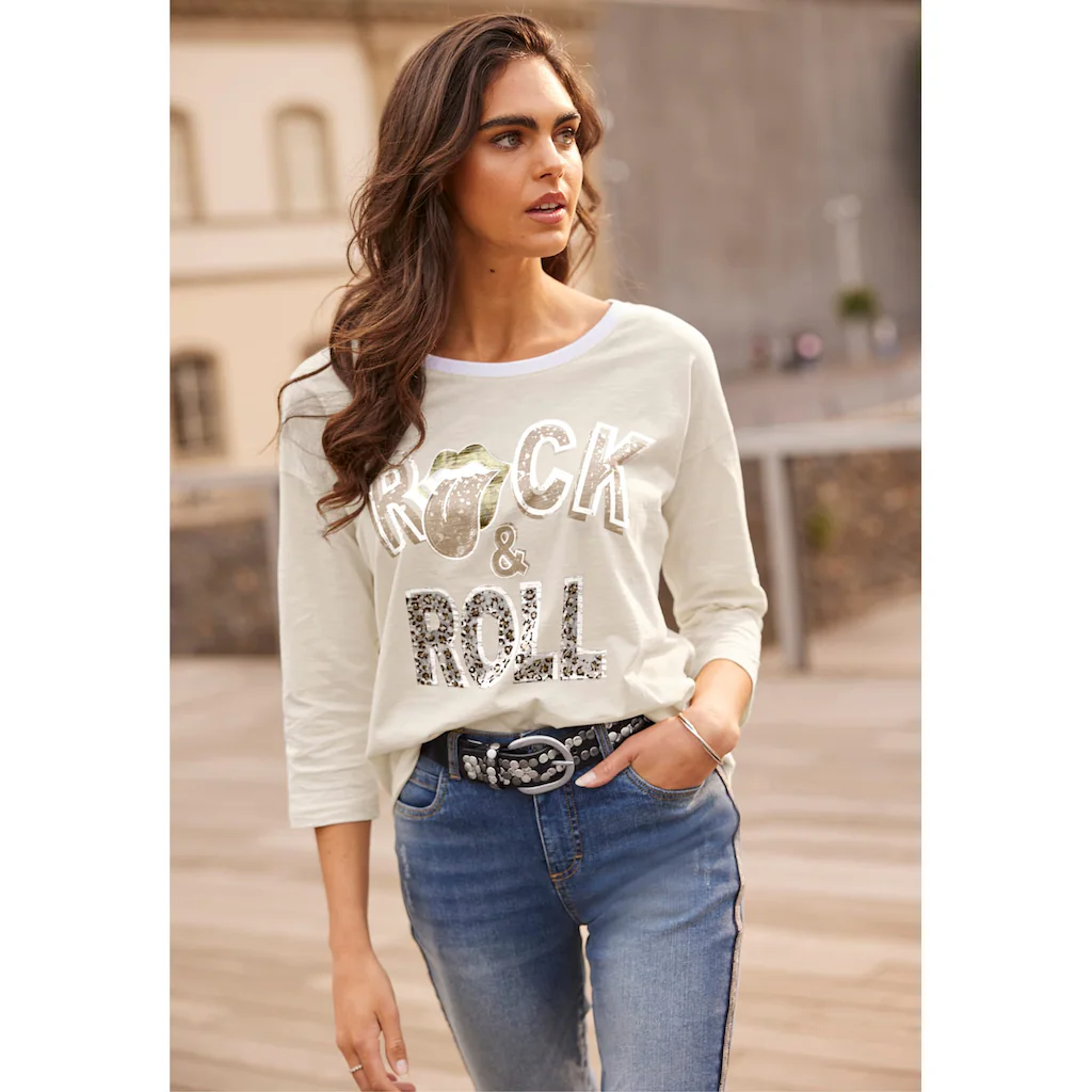 heine 3/4-Arm-Shirt »Shirt« (1 tlg.)