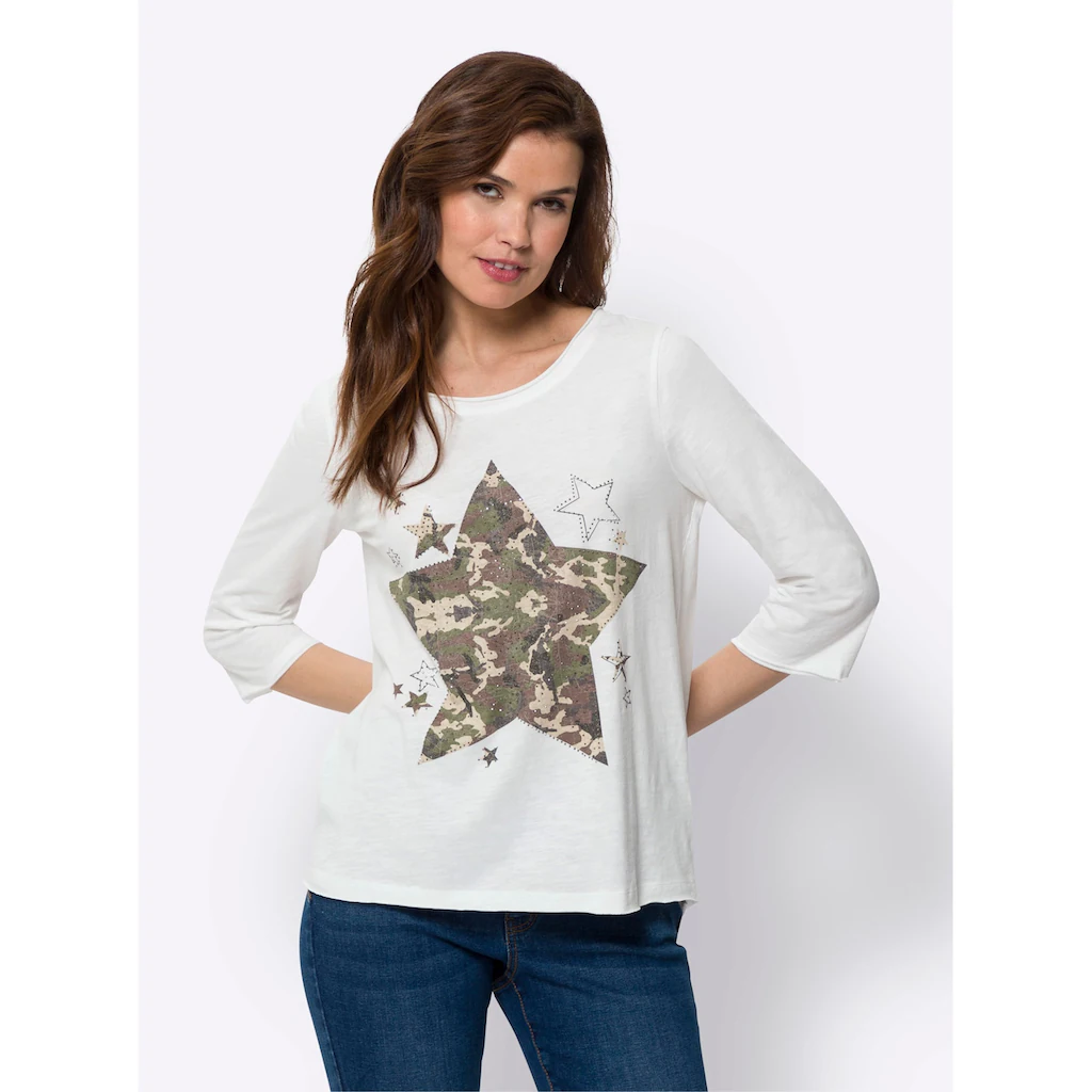 Heine 3/4-Arm-Shirt »Shirt« (1 Tlg.)