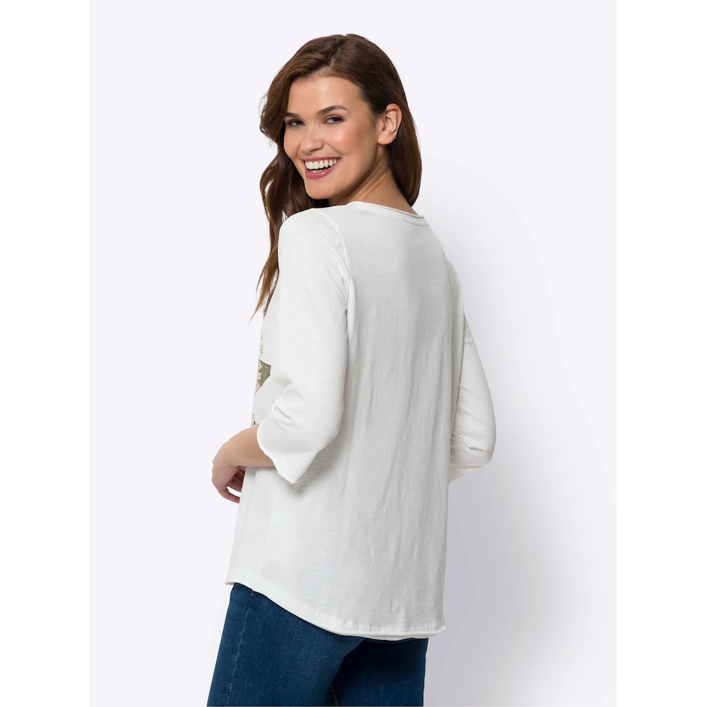Heine 3/4-Arm-Shirt »Shirt« (1 Tlg.)