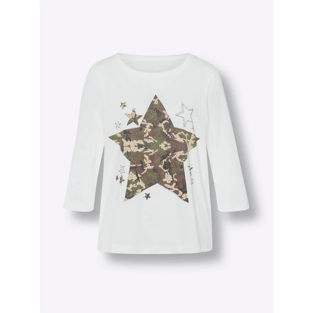 Heine 3/4-Arm-Shirt »Shirt« (1 Tlg.)