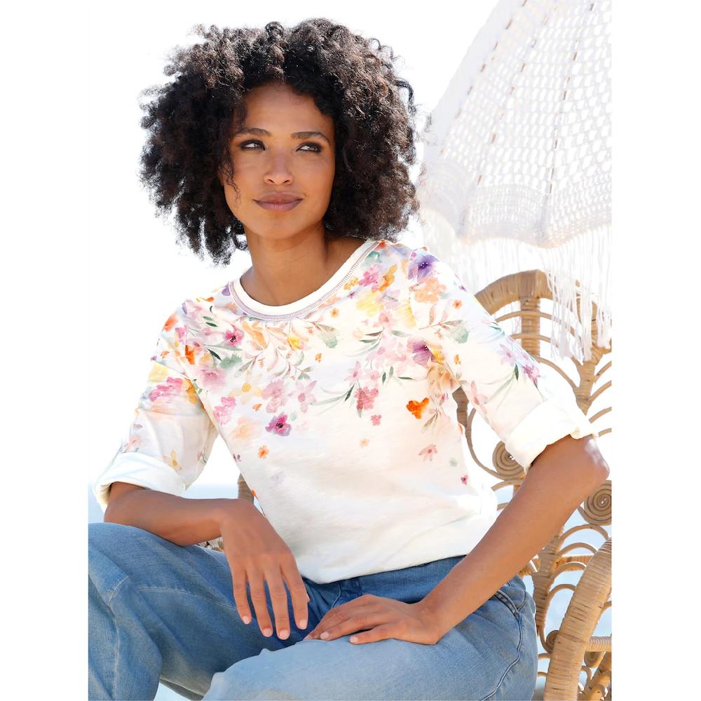 heine 3/4-Arm-Shirt »Shirt« (1 tlg.)