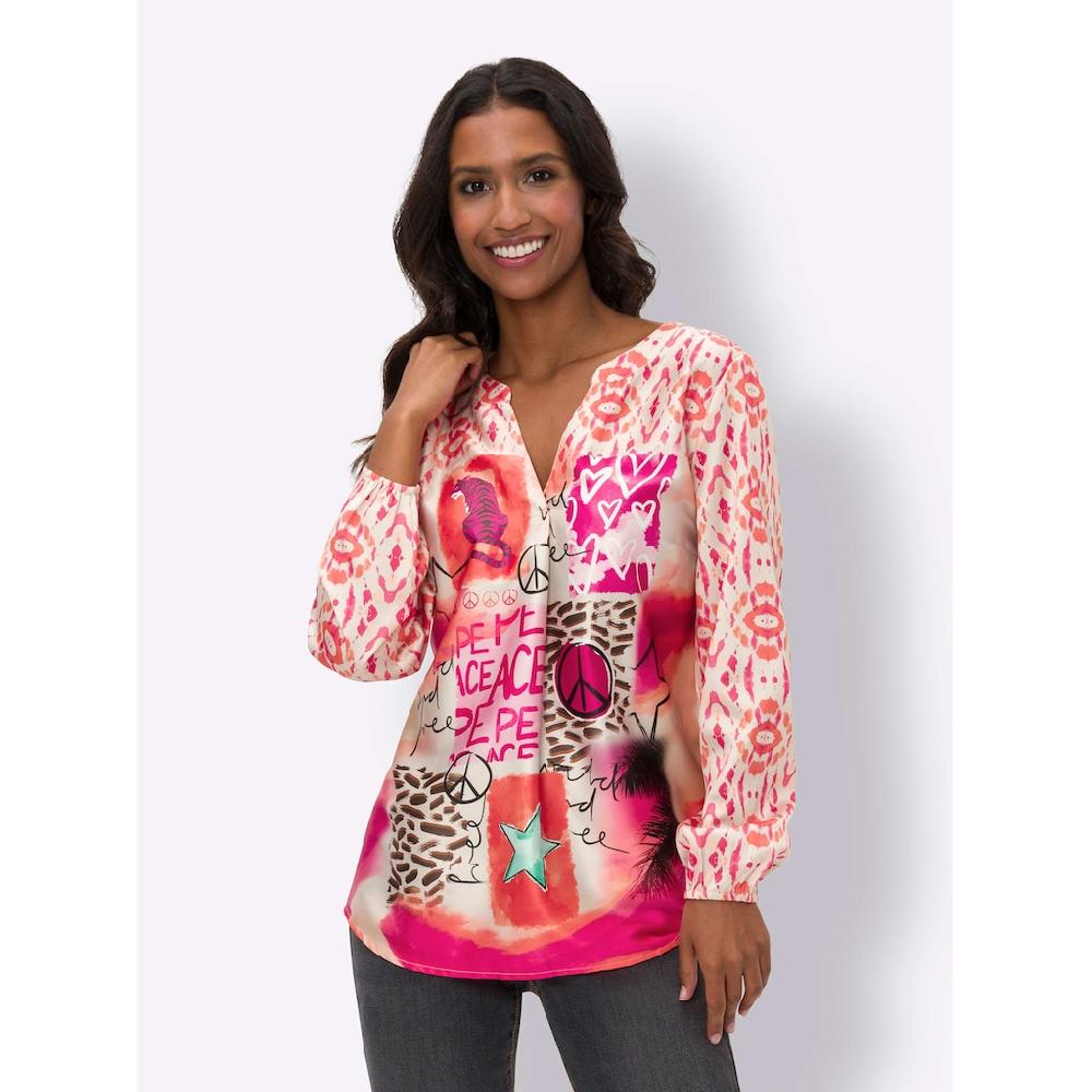 Heine Druckbluse
