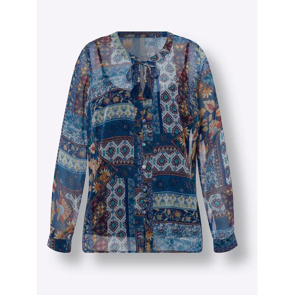 Heine Druckbluse