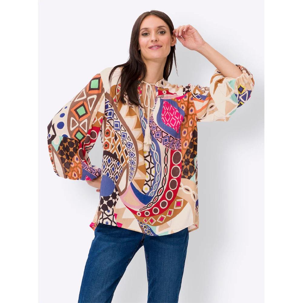 Heine Druckbluse