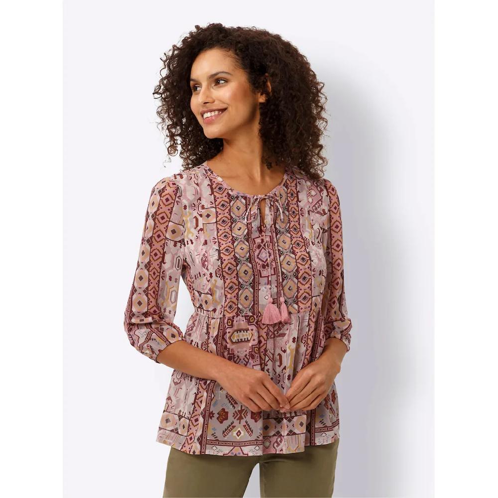 Heine Druckbluse