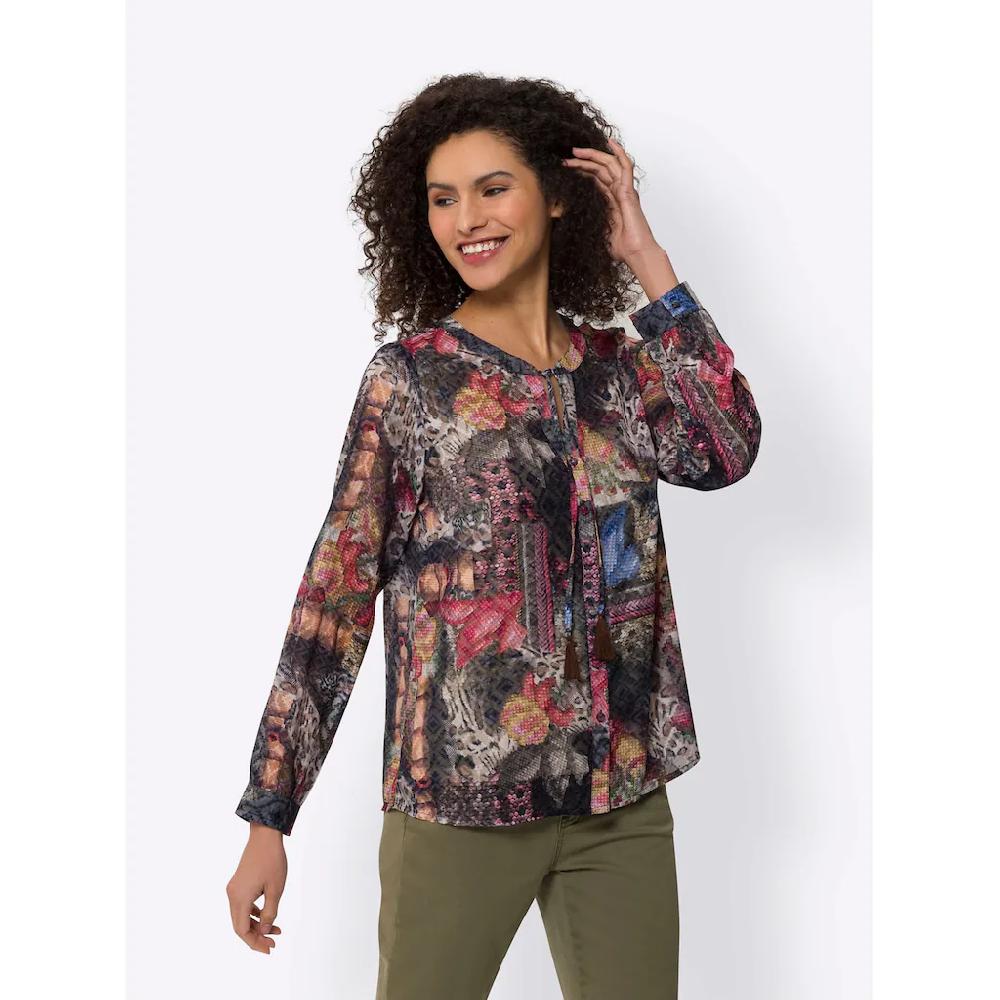 Heine Druckbluse