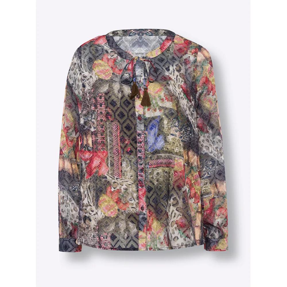 Heine Druckbluse