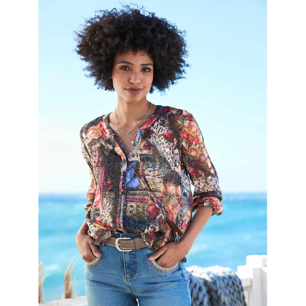 heine Druckbluse