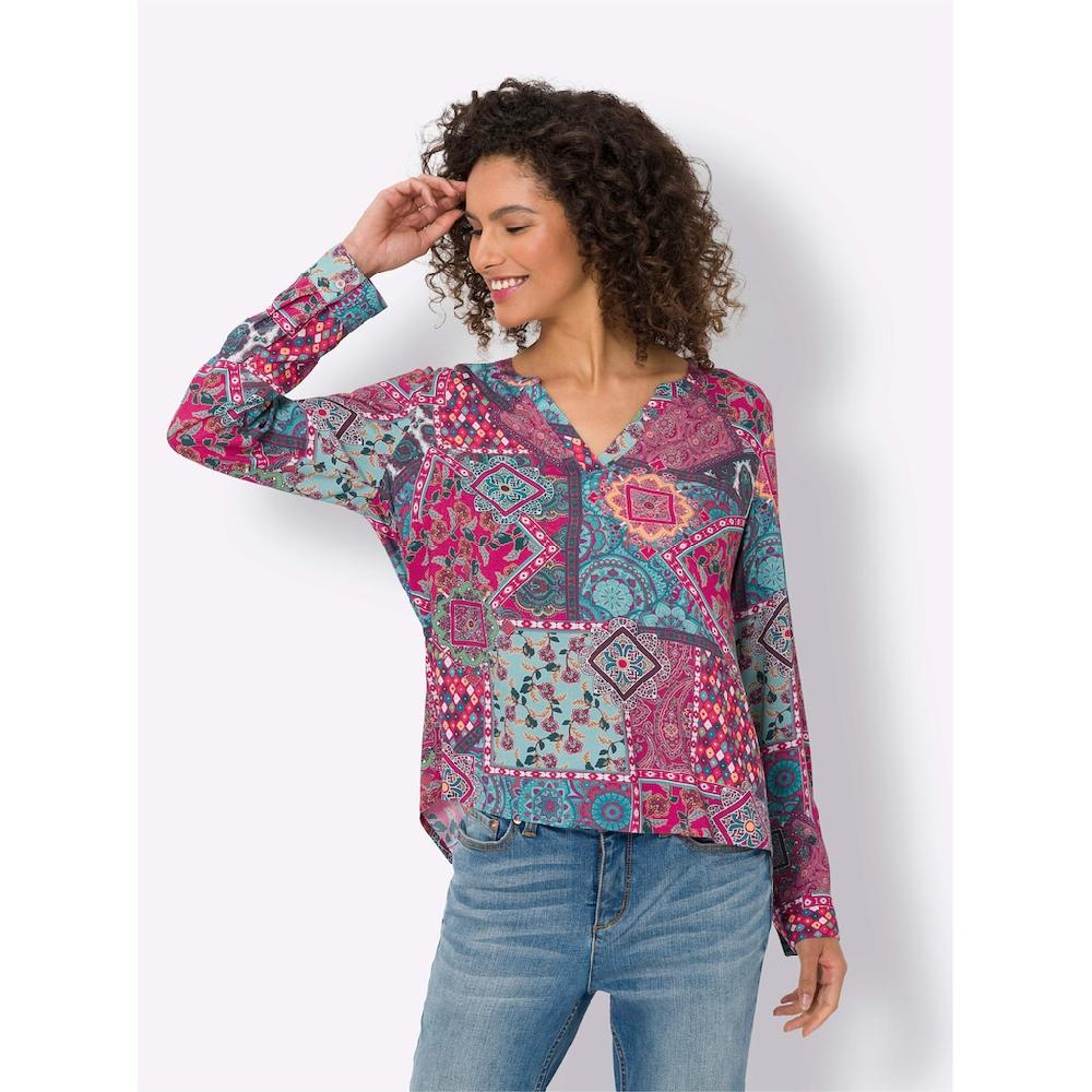 Heine Druckbluse