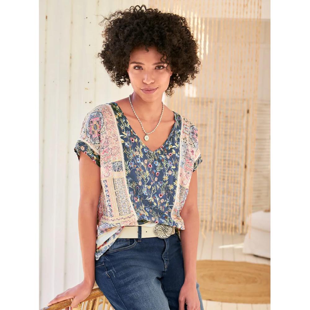 heine Druckbluse