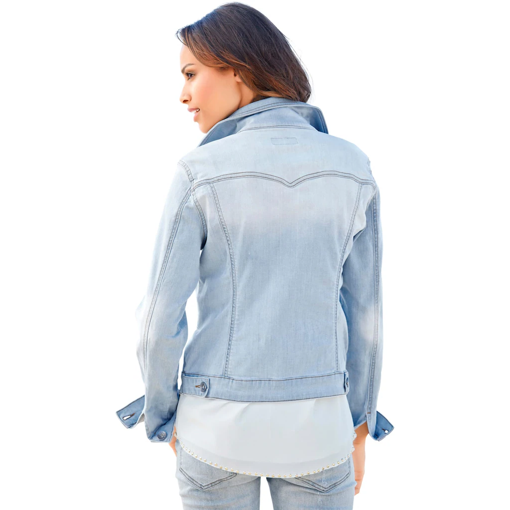 Heine Jeansjacke Ohne Kapuze