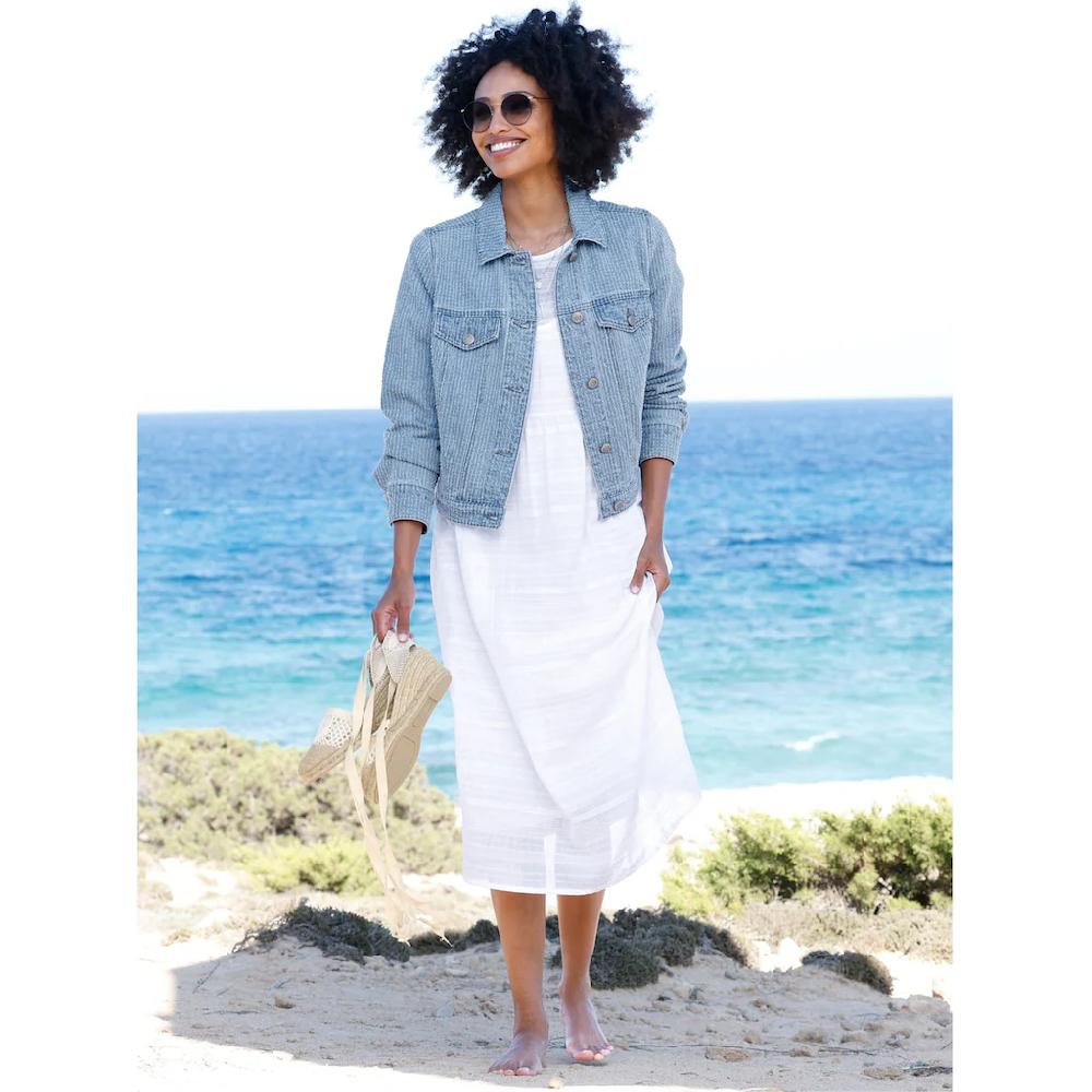 heine Jeansjacke ohne Kapuze