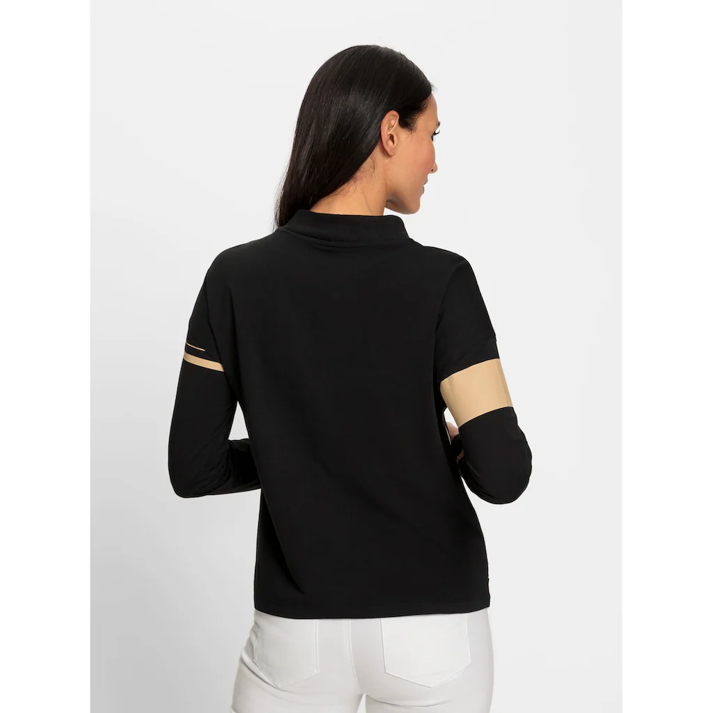 Heine Langarmshirt »Druck-Shirt« (1 Tlg.)