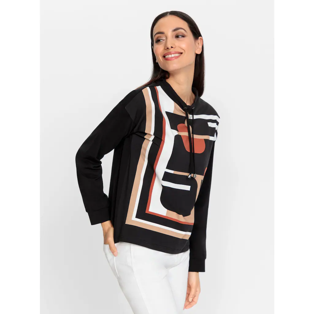 Heine Langarmshirt »Druck-Shirt« (1 Tlg.)