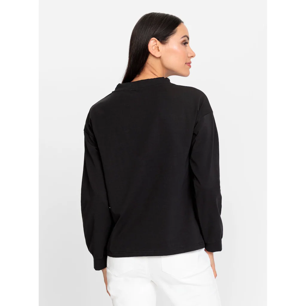 Heine Langarmshirt »Druck-Shirt« (1 Tlg.)