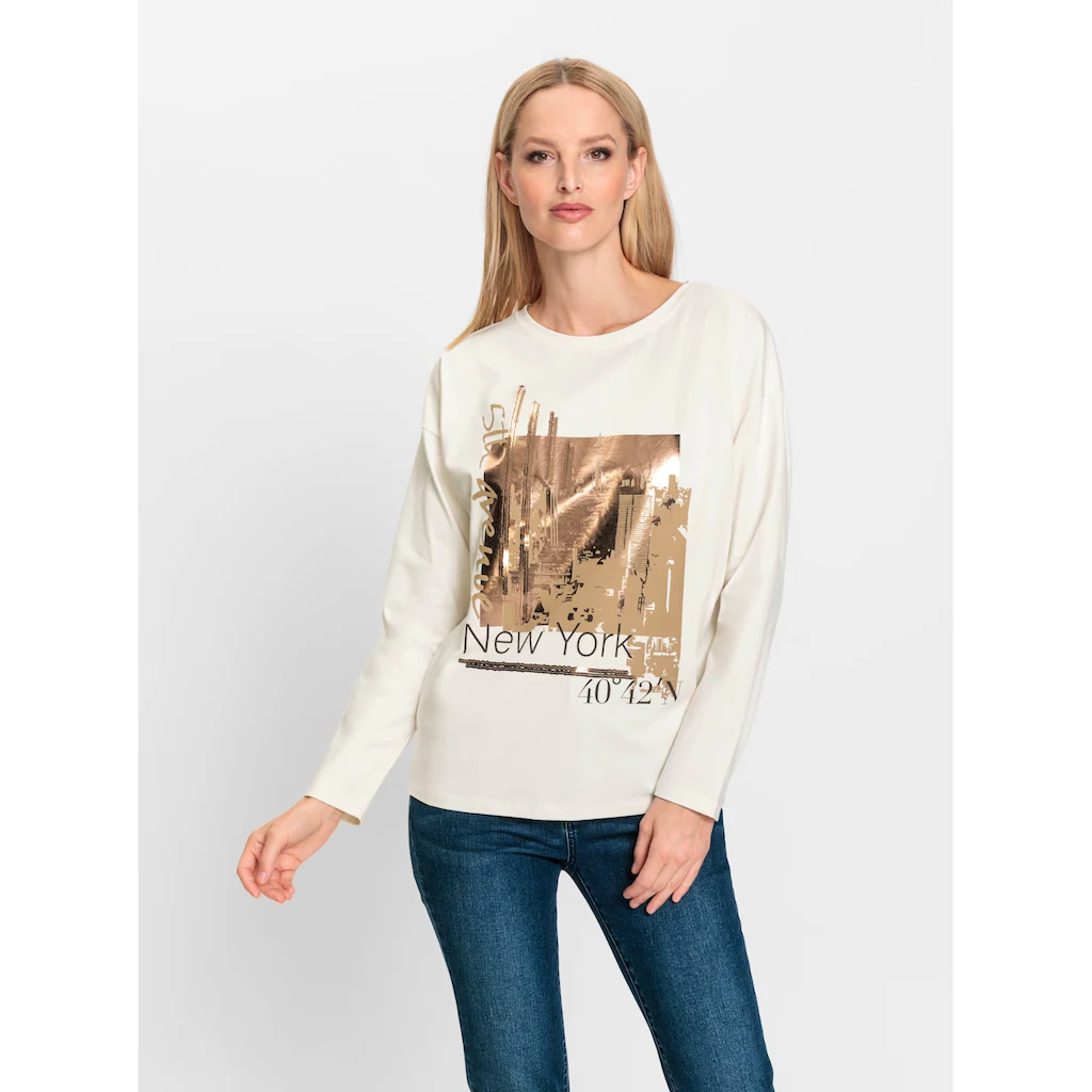 Heine Langarmshirt »Shirt« (1 Tlg.)