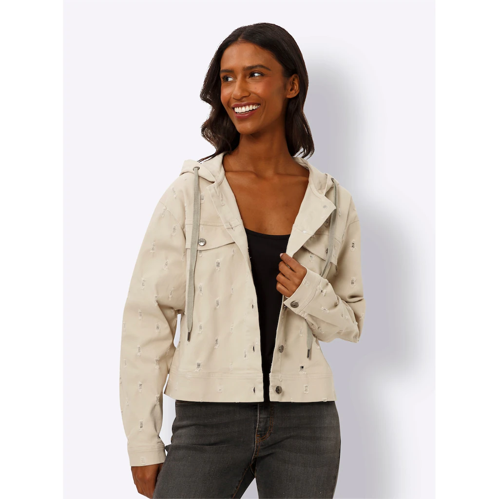 Heine Langjacke Mit Kapuze
