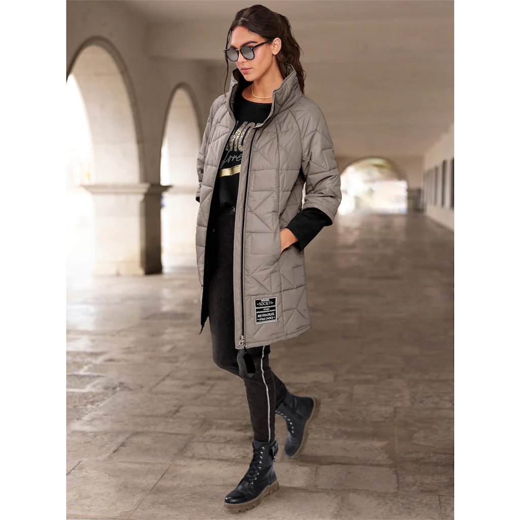 heine Langjacke ohne Kapuze