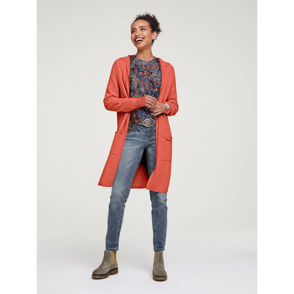 heine Longstrickjacke