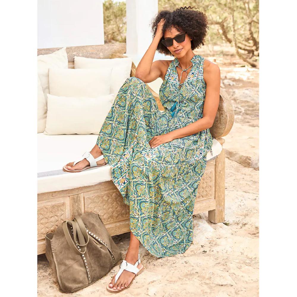 Heine Maxikleid »Druck-Kleid«