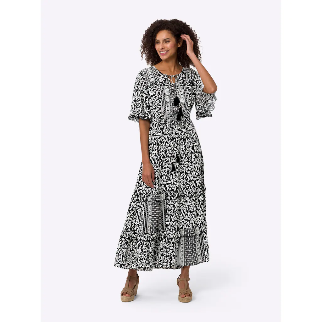 Heine Maxikleid »Druck-Kleid«