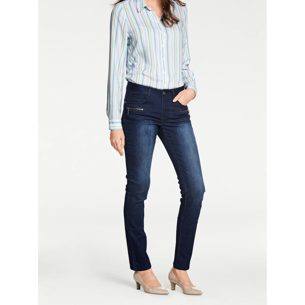 heine Push-up-Jeans (1 tlg.)