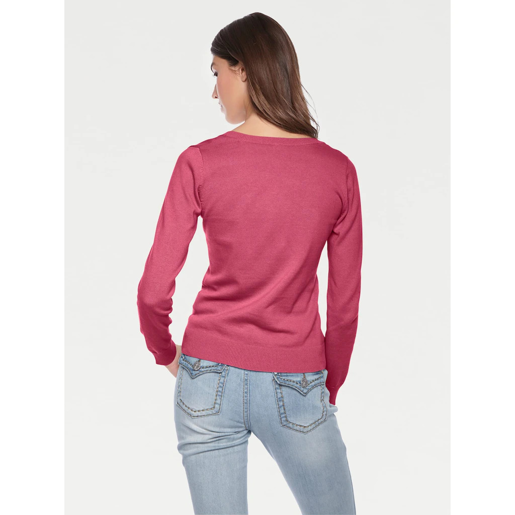 Heine Rundhalspullover »Rundhals-Pullover«