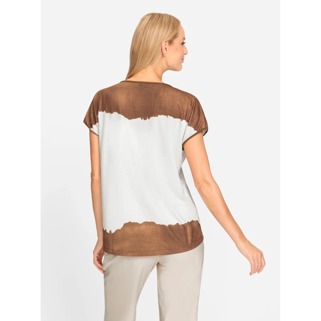 Heine Rundhalsshirt »Druck-Shirt« (1 Tlg.)