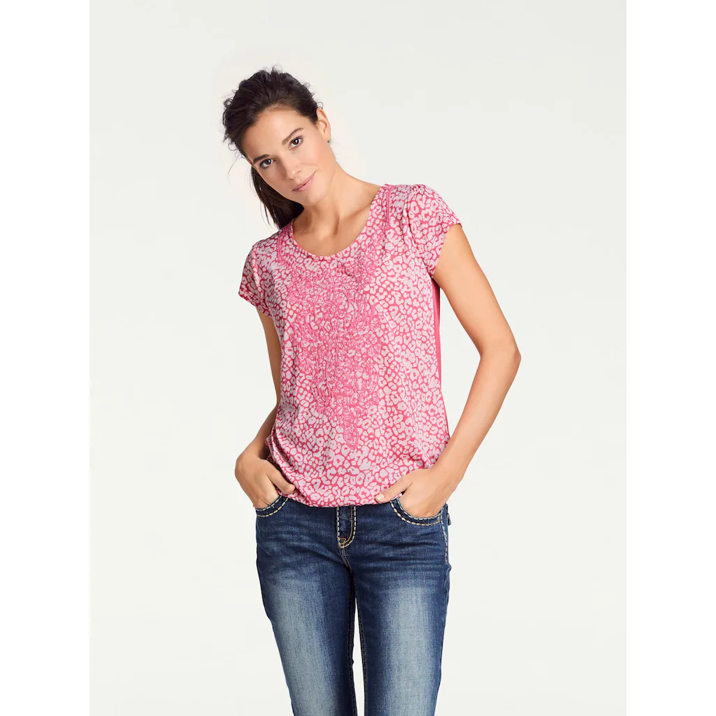 Heine Rundhalsshirt »Rundhals-Shirt« (1 Tlg.)
