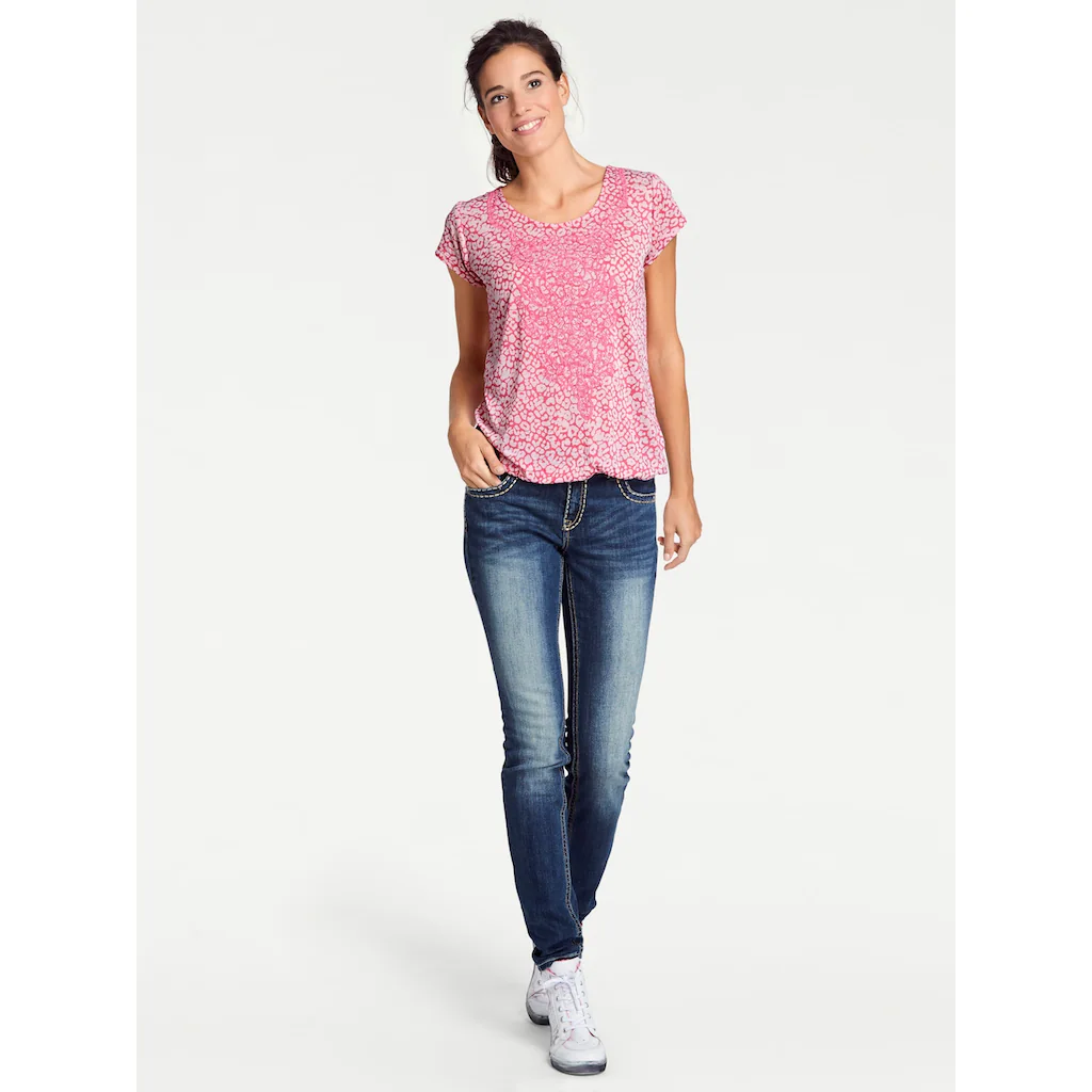 heine Rundhalsshirt »Rundhals-Shirt« (1 tlg.)