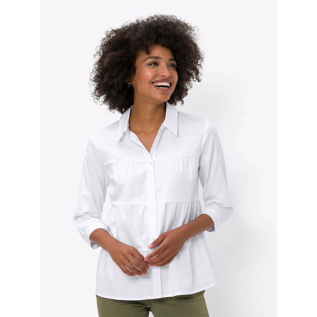Heine Satinbluse