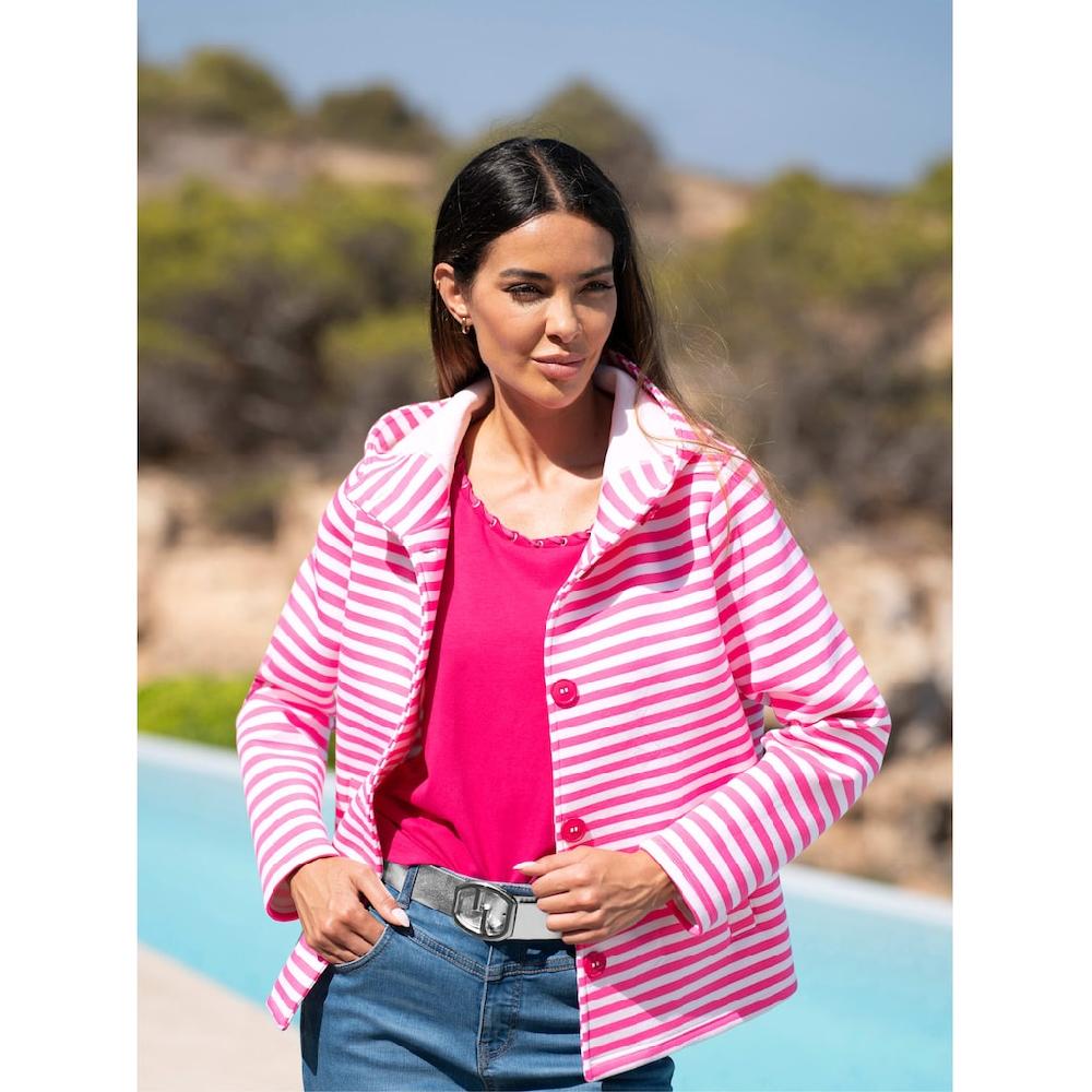 heine Shirtjacke »Sweatjacke« (1 tlg.)