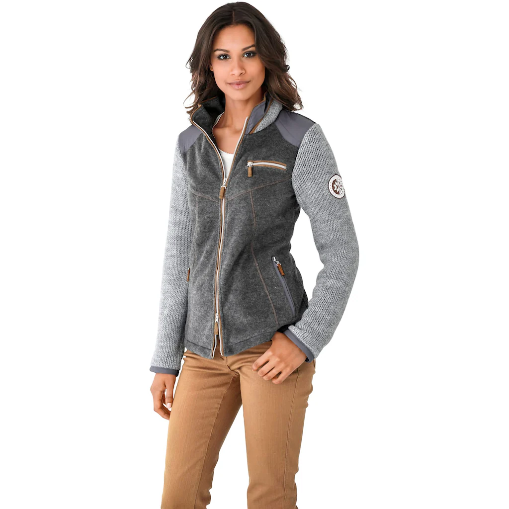 heine Shirtjacke »Sweatjacke« (1 tlg.)