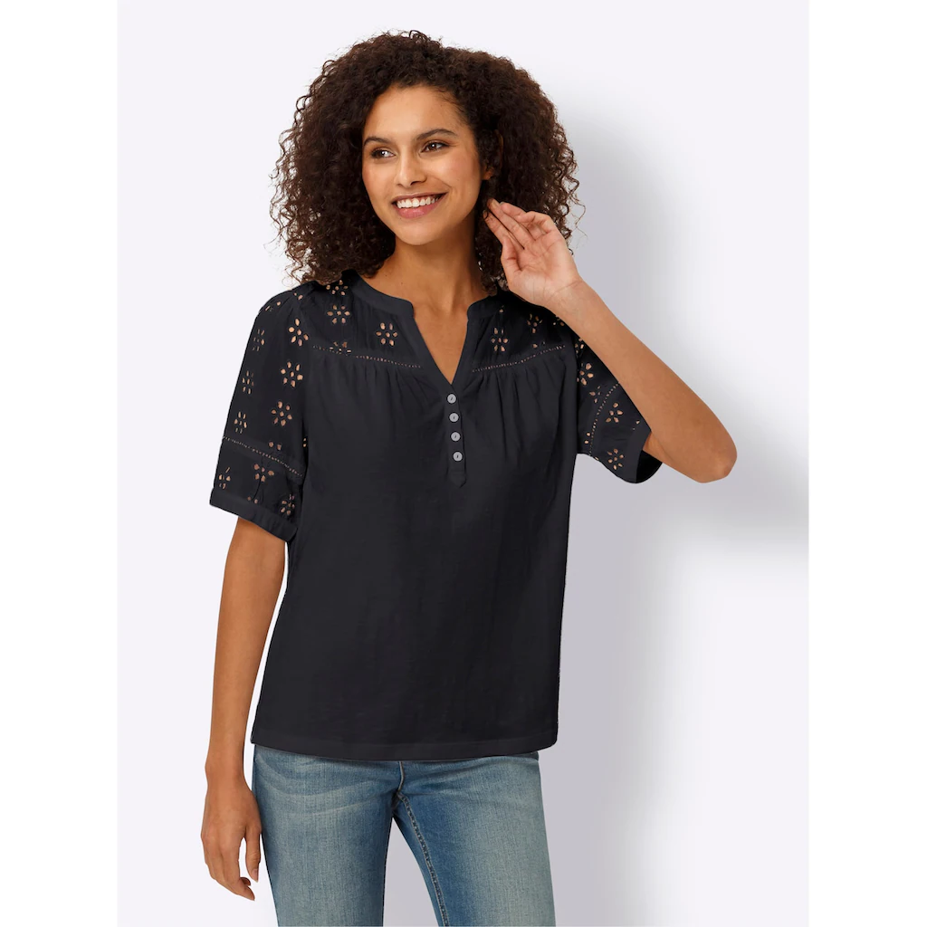 Heine Spitzenshirt »Blusenshirt« (1 Tlg.)