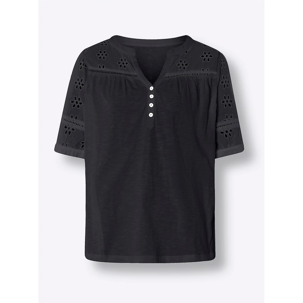 Heine Spitzenshirt »Blusenshirt« (1 Tlg.)