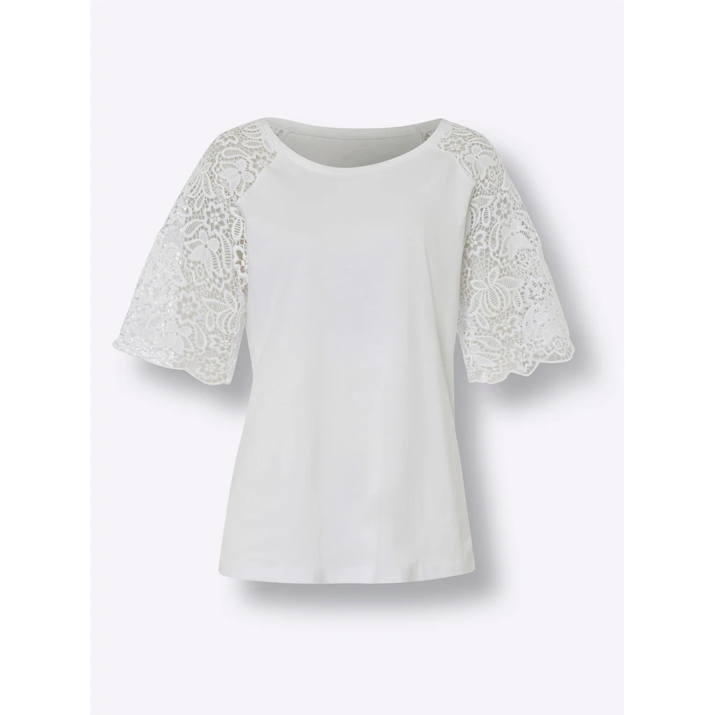 Heine Spitzenshirt »Shirt« (1 Tlg.)